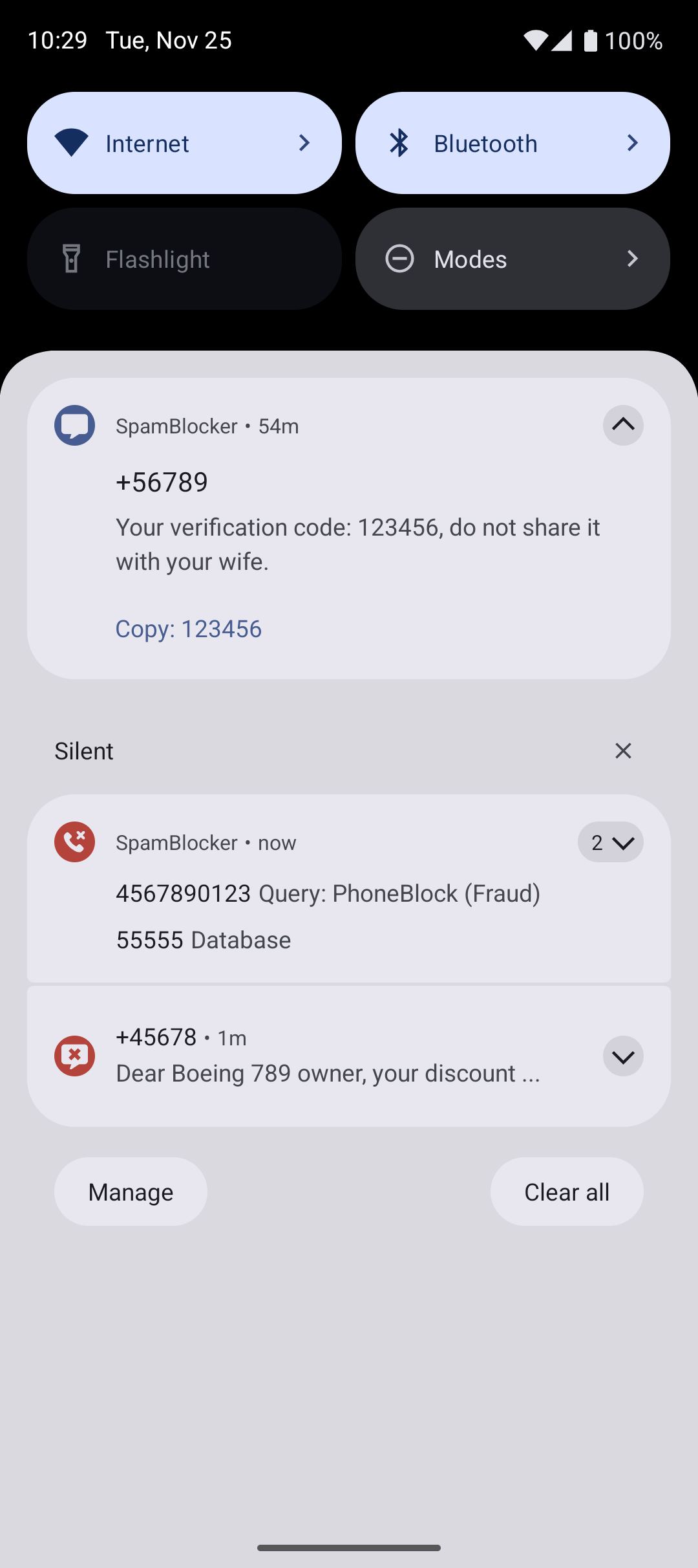 Notification